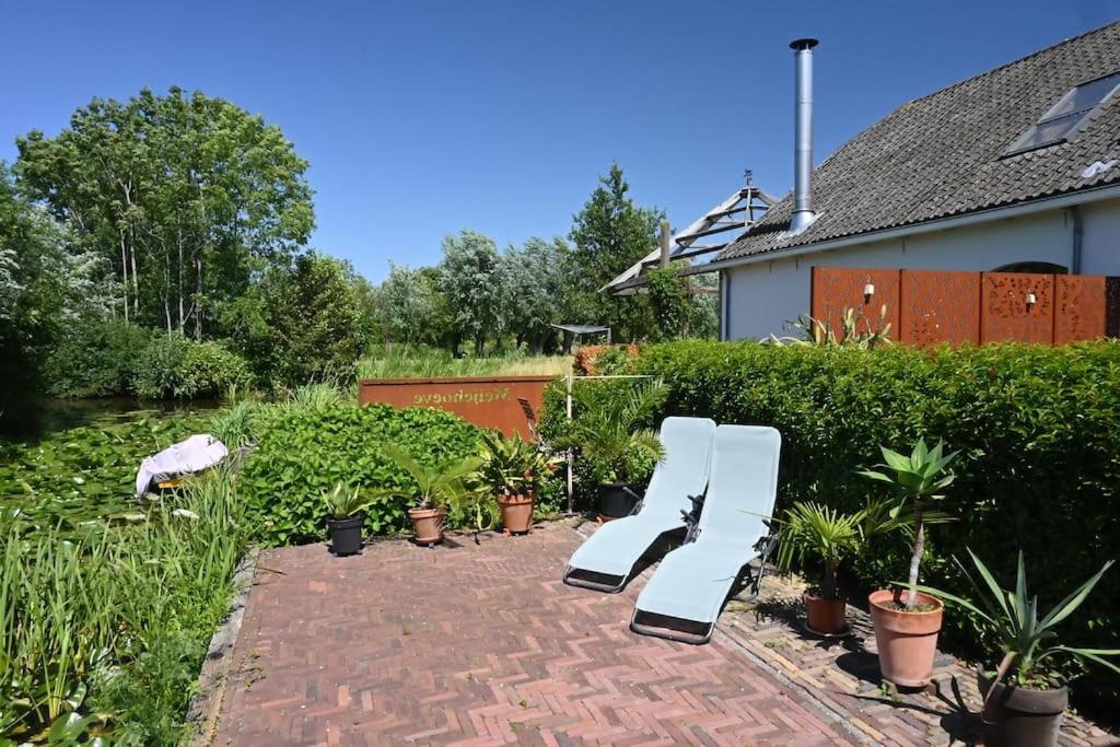 Luxe Woonboerderij In De Natuur. Nieuwkoop Екстериор снимка